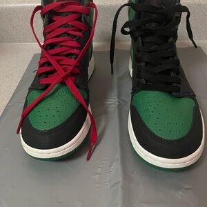 Kids Green and Black Sneakers